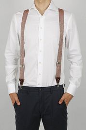 Sir Redman Suspenders Combi Pack Sposo Stiloso Burgundy