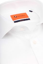 Suitable Shirt Extra Long Sleeves Twill White