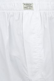 Steppin' Out Boxershort Solid Poplin White