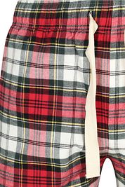Steppin' Out Lounge Pants Plaid Red