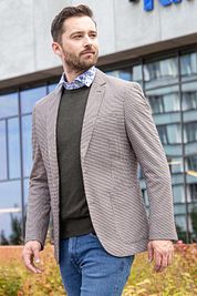 Suitable Blazer Muce Flex Camel