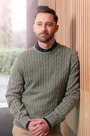 Suitable Prestige Pullover Finn Green