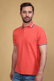 Suitable Polo Shirt Brick Red