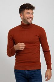 Suitable Cox Turtleneck Brique