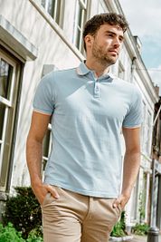 Suitable Kick Polo Shirt Light Blue