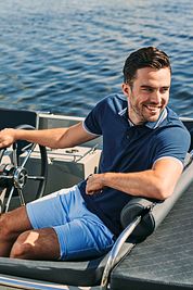 Suitable Kick Polo Shirt Navy