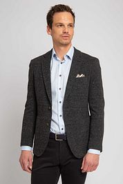Suitable Sports Jacket Fame Pied de Poule Anthracite