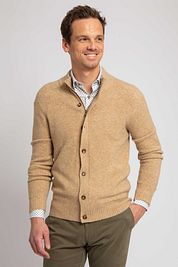 Suitable Cardigan Austus Woolmix Beige