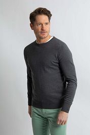 Steppin' Out Pullover Cotton Cashmere Anthracite