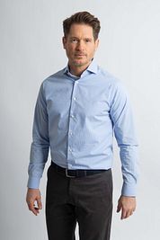 Steppin' Out Shirt Checks Light Blue
