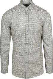 Suitable Shirt Paisley Green 