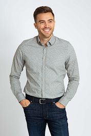 Suitable Shirt Print Blue