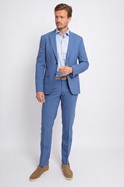 Suitable Strato Ossi Suit Wool Blue