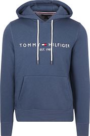 Tommy Hilfiger Core Hoodie Mid Blue