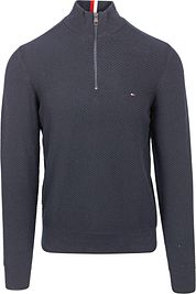 Tommy Hilfiger Half Zip Pullover Structure Navy