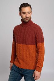 Suitable Italcol Turtleneck Wool Orange