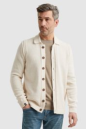 Vanguard Cardigan Button Ecru