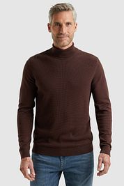 Vanguard Rollneck Pullover Structure Brown