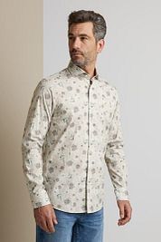 Vanguard Shirt Flowers Beige