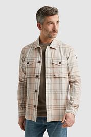 Vanguard Overshirt Checks Beige
