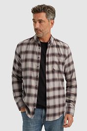 Vanguard Shirt Checks Taupe