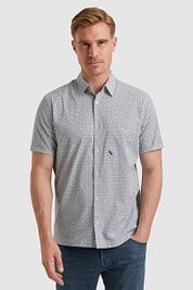 Vanguard Short Sleeve Shirt Print Blue