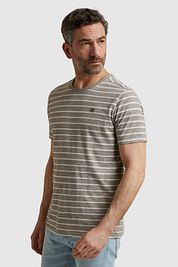 Vanguard T-Shirt Stripes Brown