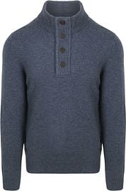 Barbour Mocker Sweater Wool Indigo
