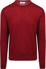 King Essentials The John Pullover Merino Red