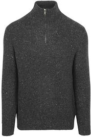 McGregor Half Zip Pullover Merino Wool Anthracite