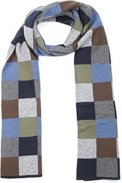Profuomo Scarf Wool Checks 