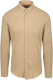 Suitable Shirt Flanel Beige