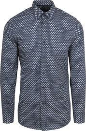 Suitable Shirt Print Navy