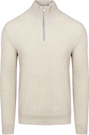 Marc O'Polo Half Zip Pullover Grey
