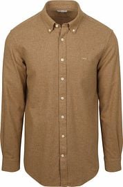 McGregor Shirt Flannel Melange Camel
