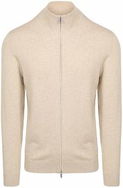 Profuomo Cardigan Luxury Basic Ecru