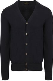 Steppin' Out Cardigan Cashmere Navy