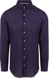 Suitable Shirt Linen Navy