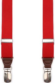 Suitable Suspenders Red