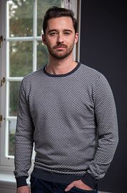 Suitable Cotton Zach Pullover Grey Design