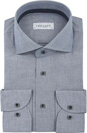 Profuomo Shirt Flanel Blue 