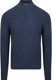 Suitable Half Zip Pullover Structure Petrol