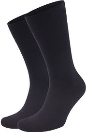 Suitable Merino Socks Navy 2-Pack