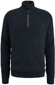 Vanguard Pullover Half Zip Structure Navy