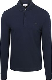 Lacoste Longsleeve Polo Shirt Piqué Navy