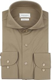 Profuomo Japanese Knitted Shirt Green
