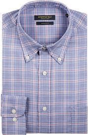 Steppin' Out Shirt Checks Blue Red