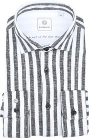 Blue Industry Shirt Stripe Grey