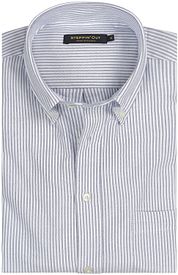 Steppin' Out Shirt Oxford Stripe Navy