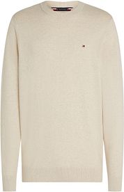 Tommy Hilfiger Pullover Cotton Kashmir Ecru